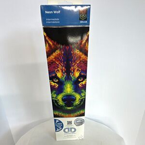 Diamond Dotz Neon Wolf Diamond Facet Art Kit Special Edition DD4.448